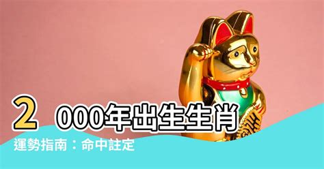 2000年出生 生肖